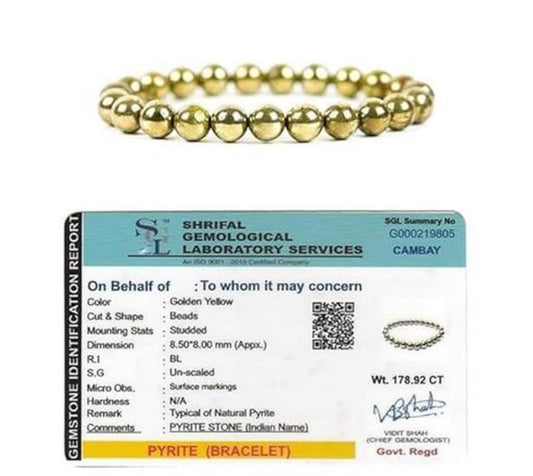 Pyrite Bracelet