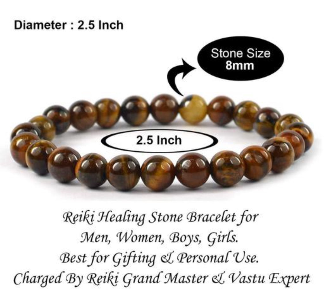 Original Certified Tiger Eye Bracelet for Men and Women